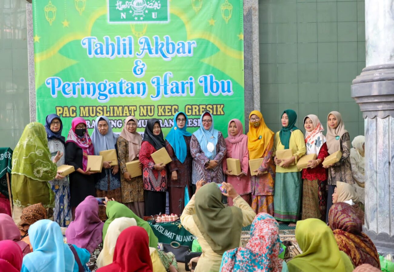 Peringati Hari Ibu Bersama Muslimat NU Gresik, Bu Min Katakan Kunci Menjadi Ibu Yang Mulia Adalah Ikhlas