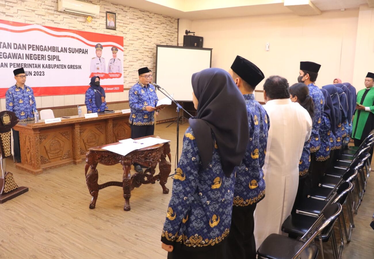 Pengambilan Sumpah Janji 26 PNS PKN STAN, Sekda Washil Ingatkan Hal Ini