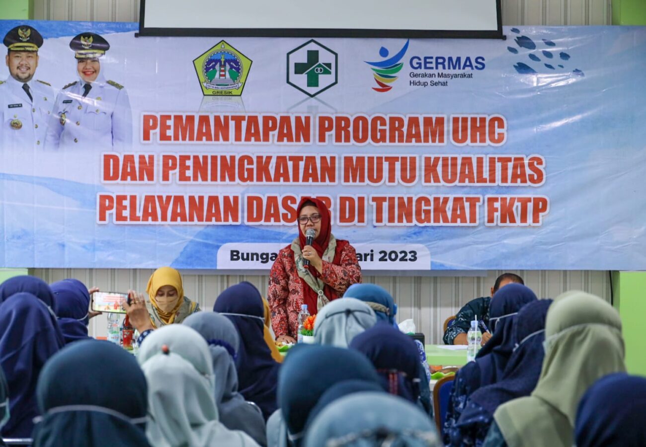 Samakan Persepsi Pelayanan UHC, Bu Min Turun Sosialisasi Ke Puskesmas Bungah