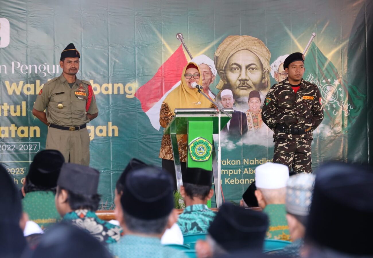 Hadir di Pelantikan MWC NU Bungah, Wabup Gresik Berharap Adanya Peran Kiai Dalam Mencegah Pernikahan Dini
