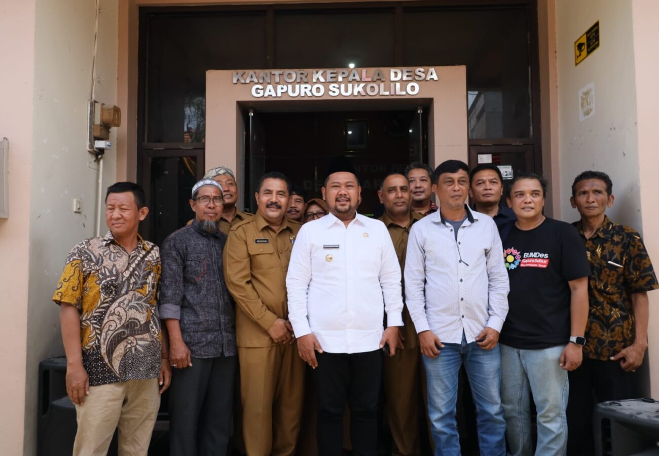 Gus Yani Sebut Sebagai Program Yang Potensial Dengan Launching Lumbung Pangan Desa Gapurosukolilo
