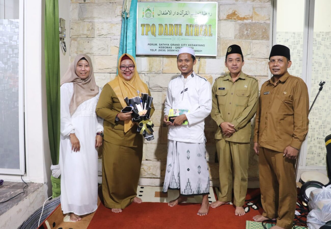 Wakil Bupati Gresik Resmikan TPQ Darul Athfal Jelang Ramadhan