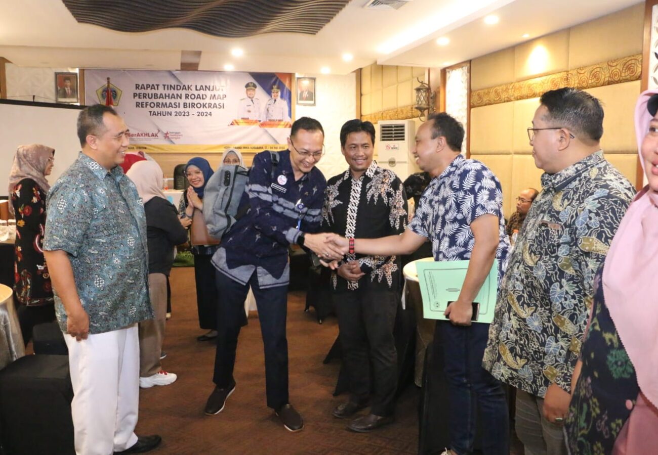 Sekda Washil Tegaskan Komitmen Pemkab Gresik Dalam Wujudkan Tata Kelola Pemerintah Yang Baik dan Bersih