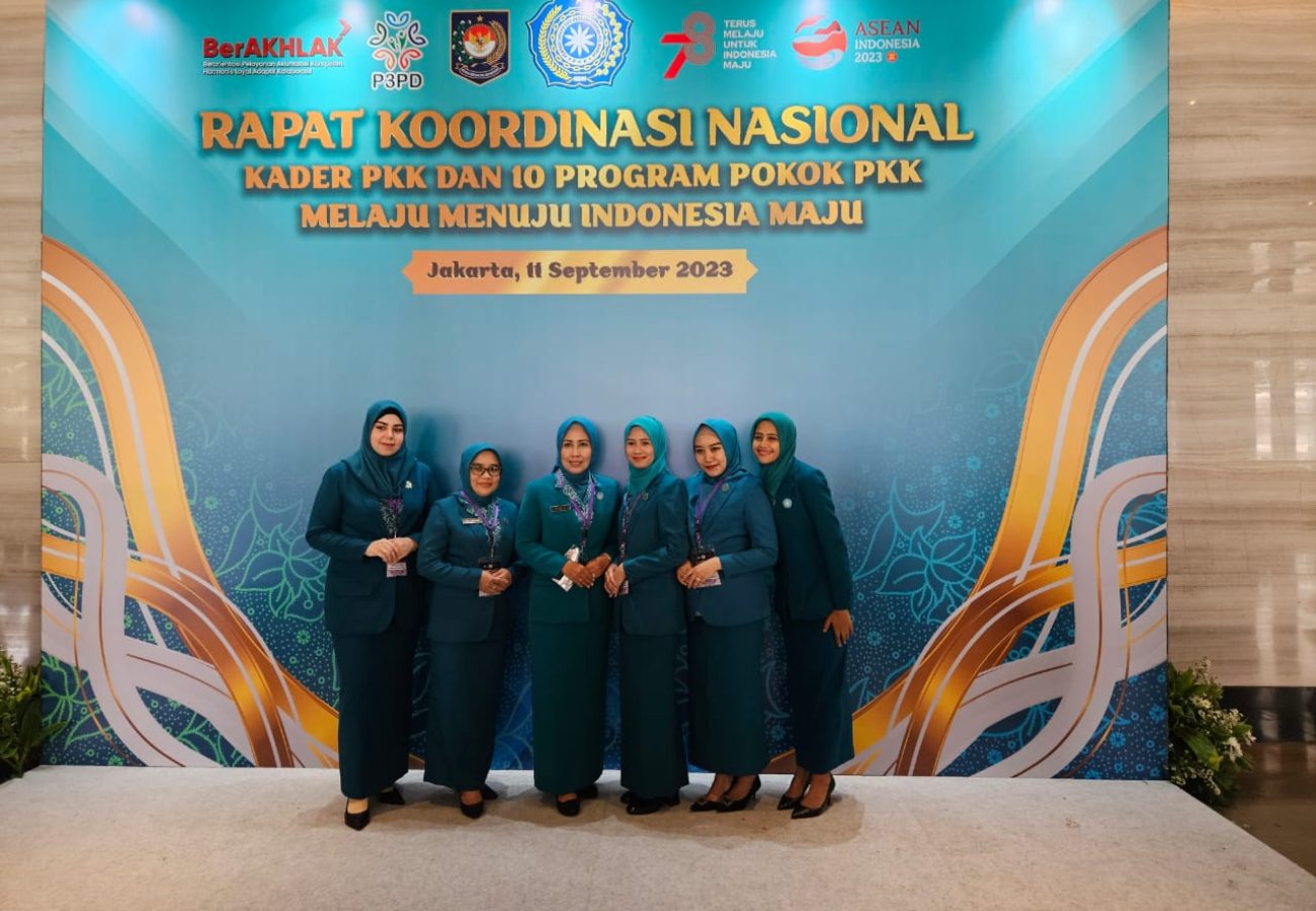 Ketua TP PKK Kabupaten Gresik Hadiri Rapat Rakornas PKK