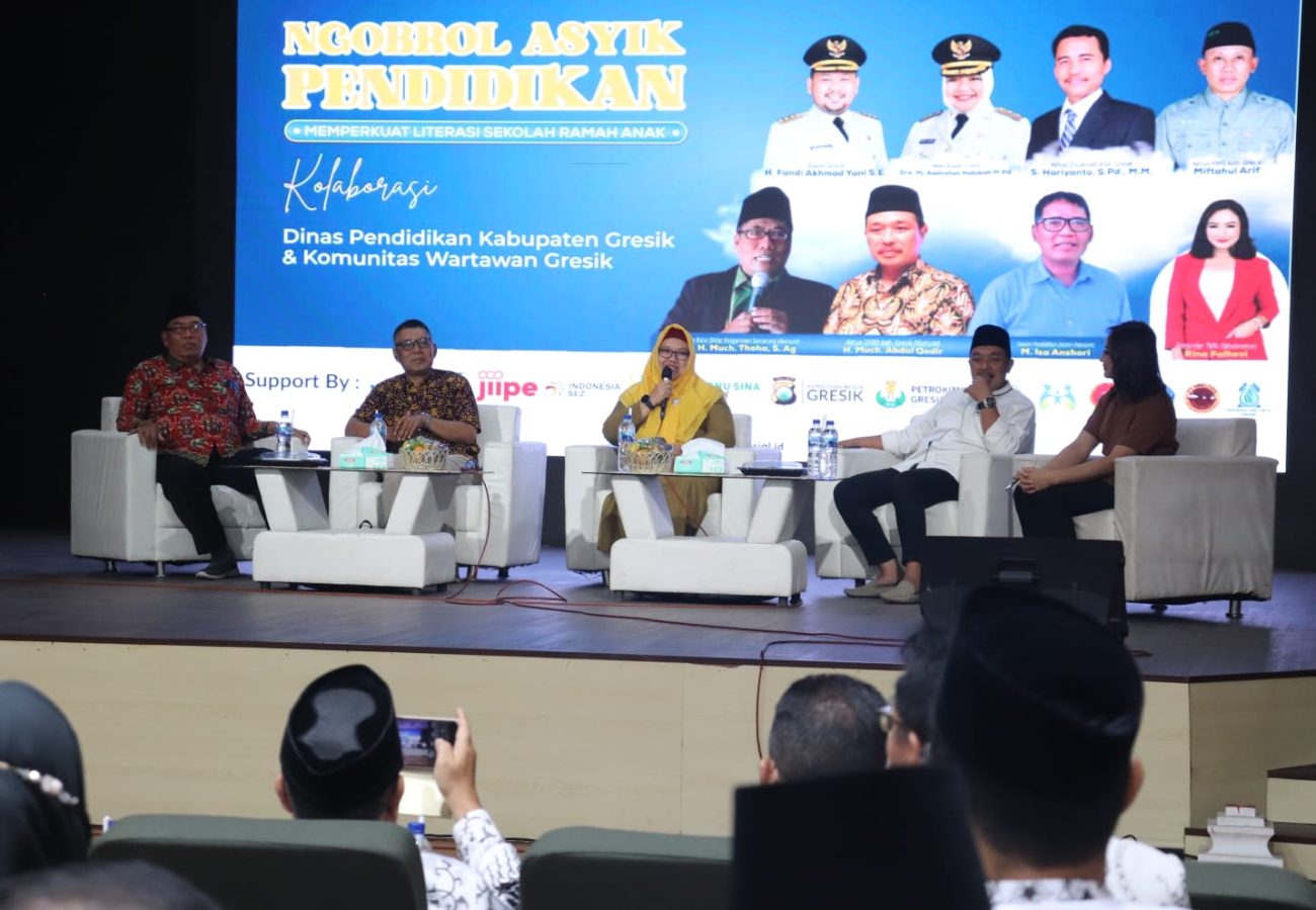 Bupati-Wabup Gresik Kompak Kampanyekan Stop Kekerasan di Lingkungan Sekolah