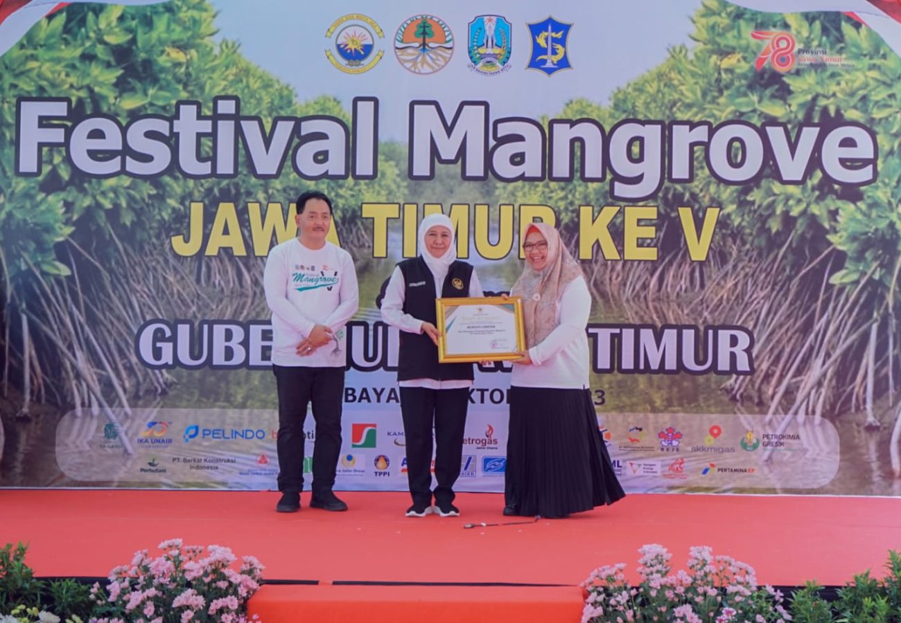 Bupati Gresik Peroleh Apresiasi Gubernur Jatim atas Kepedulian Terhadap Pelestarian Ekosistem Mangrove