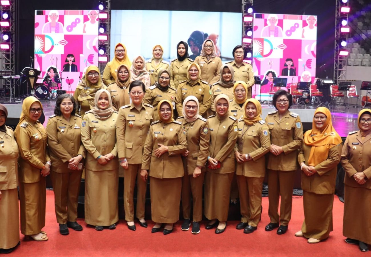 Hadiri Kick Off Peringatan Hari Ibu, Bu Min : Perempuan Turut Berperan Penting Dalam Keberhasilan Pembangunan di Daerah