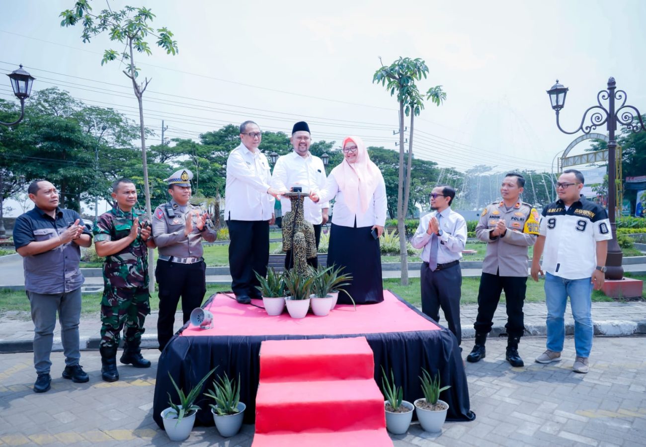 Sulap Lahan Kumuh, Area Seluas 6.182 m² di Terminal Bunder Berubah Jadi Taman Edukatif Nan Aesthetic