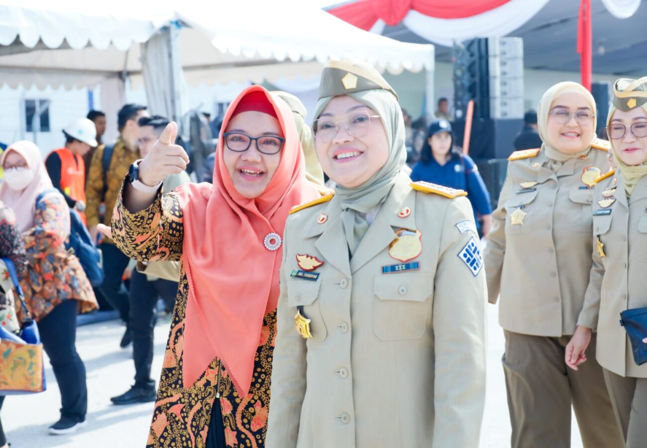 Menaker dan Wabup Gresik Peringati Bulan K3 di PT. Freeport Indonesia Gresik