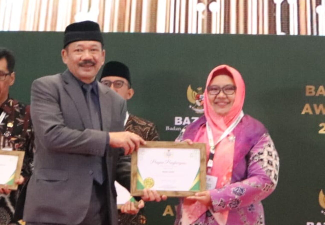 Baznas Award 2024, Bupati Gresik di Nobatkan Sebagai Kepala Daerah Pendukung Gerakan Zakat