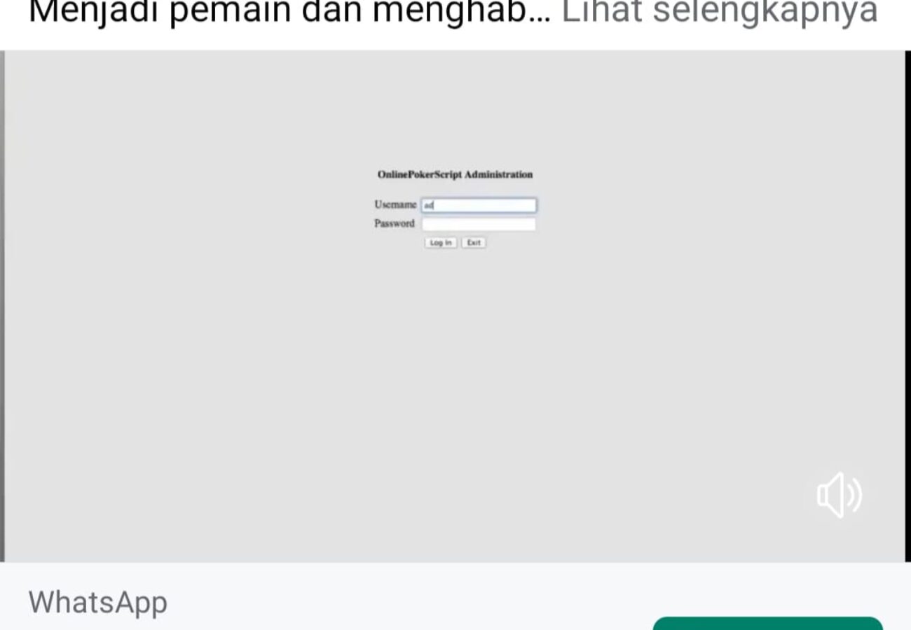 Produk Jasa Website Harusnya di Buat Mencegah Peredaran Judi dan Kegiatan Online Yang Menyimpang, Bukan Malah Menyesatkan Masyarakat