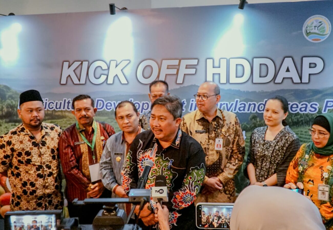 Kabupaten Gresik Terpilih Jalankan Proyek HDDAP Kementan, Komitmen Bersama Pengembangan 10.000 Hektar Lahan Kering