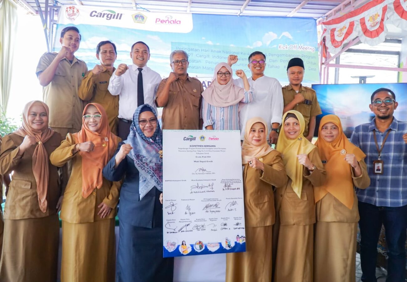 Sinergi PT. Cargill dan Pemkab Gresik, Eleminir Kasus Stunting di 6 Desa