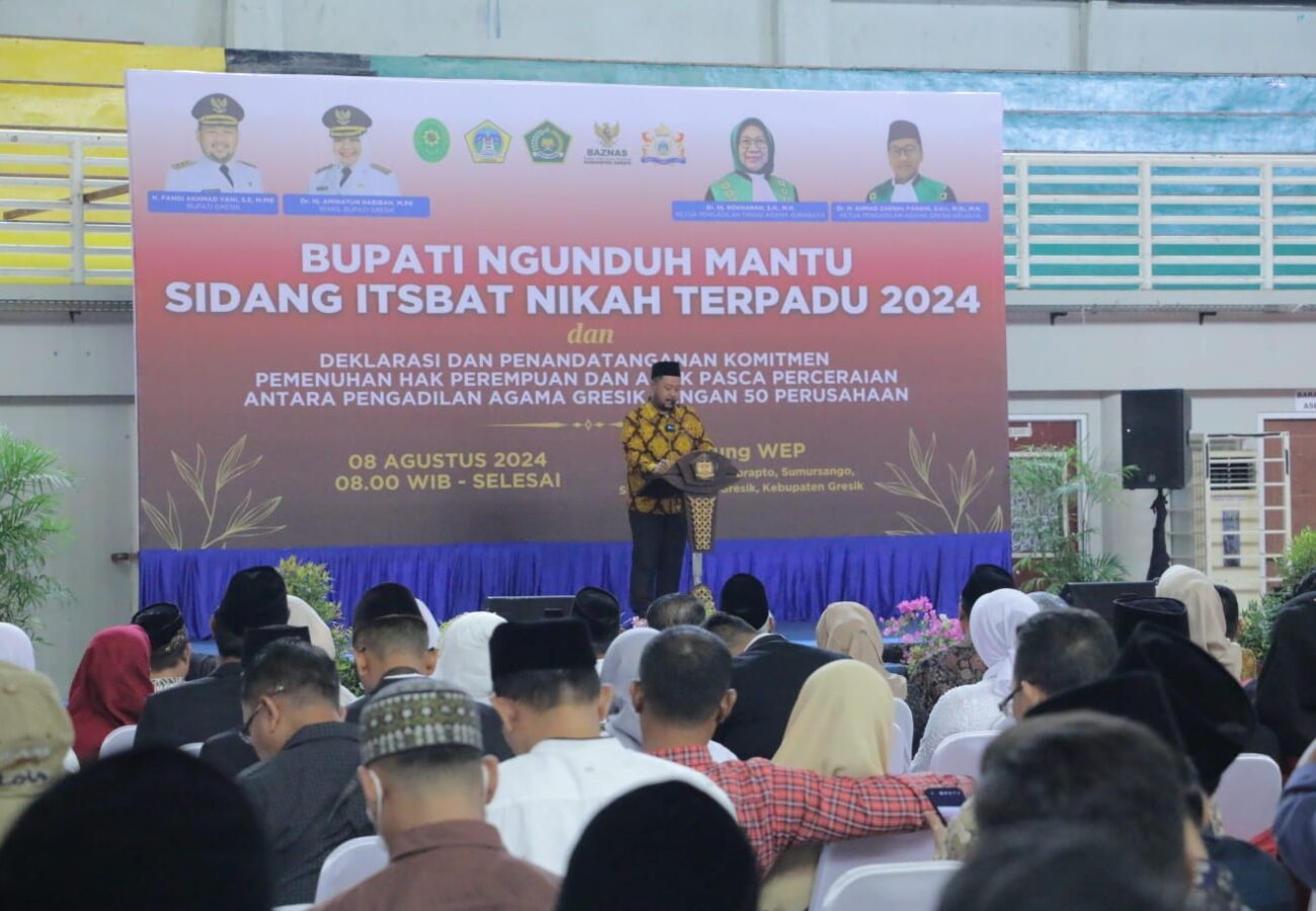 Bupati Fandi Akhmad Yani “Ngunduh Mantu”, 77 Pasangan Ikuti Sidang Itsbat Nikah Terpadu 2024