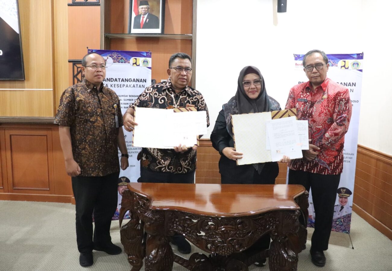 Pemerintah Kabupaten Gresik Jalin Kerja Sama Strategis dengan BBWS untuk Pengelolaan Sungai yang Berkelanjutan