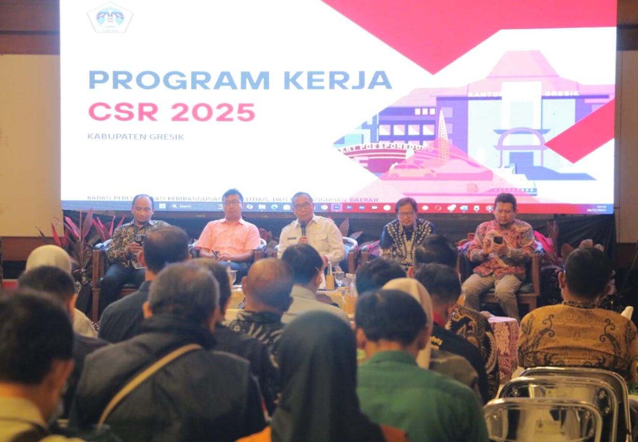 Fokus Potensi SDA Kabupaten Gresik Guna Percepatan Pembangunan : Pemkab Gresik Gelar Musrenbang CSR 2025 dan CSR Award 2024