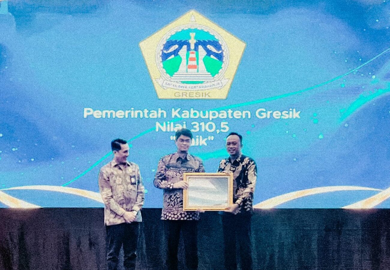 Komitmen Terapkan Sistem Merit, Pemkab Gresik Kembali Raih Predikat Baik Dua Tahun Berturut-turut