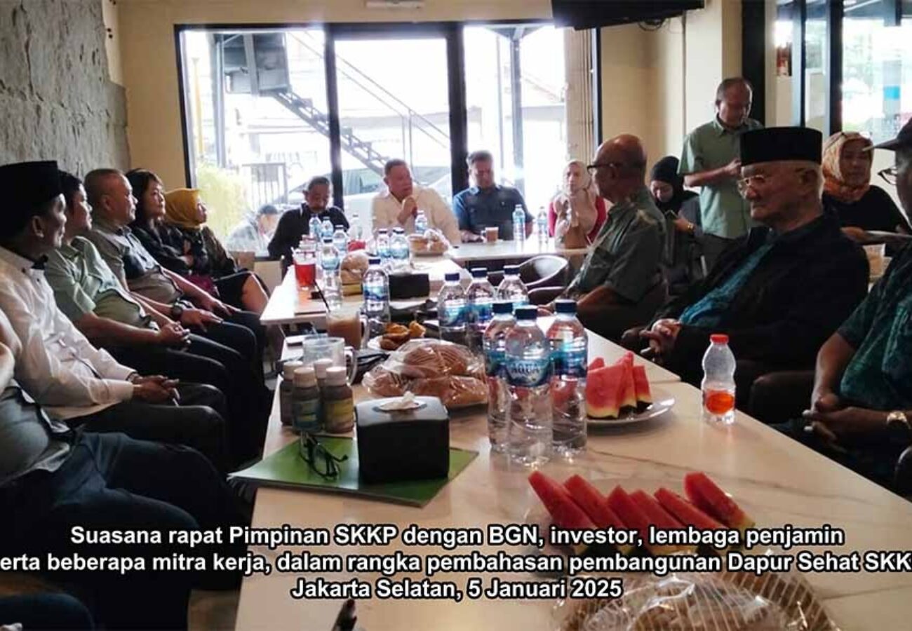 Dukung Program Makan Bergizi Gratis, SKKP Siap Bangun Ribuan Dapur Sehat di Seluruh Indonesia