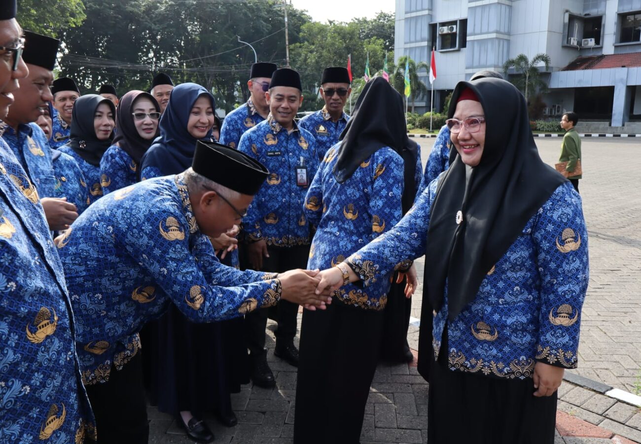 Bu Min Pamit, Pesan ASN Gresik Terus Berinovasi dan Bekerja dengan Hati