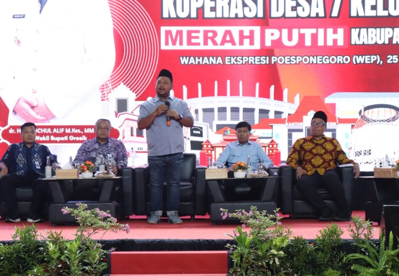 Tancap Gas, Bupati Yani Gelar Rakorda Pendirian Koperasi Merah Putih Serentak di Desa/Kelurahan se-Kabupaten Gresik