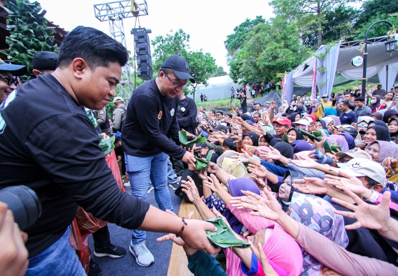 Festival Nasi Krawu KWG Vol.3 Meriah, Ribuan Warga Padati Wagos