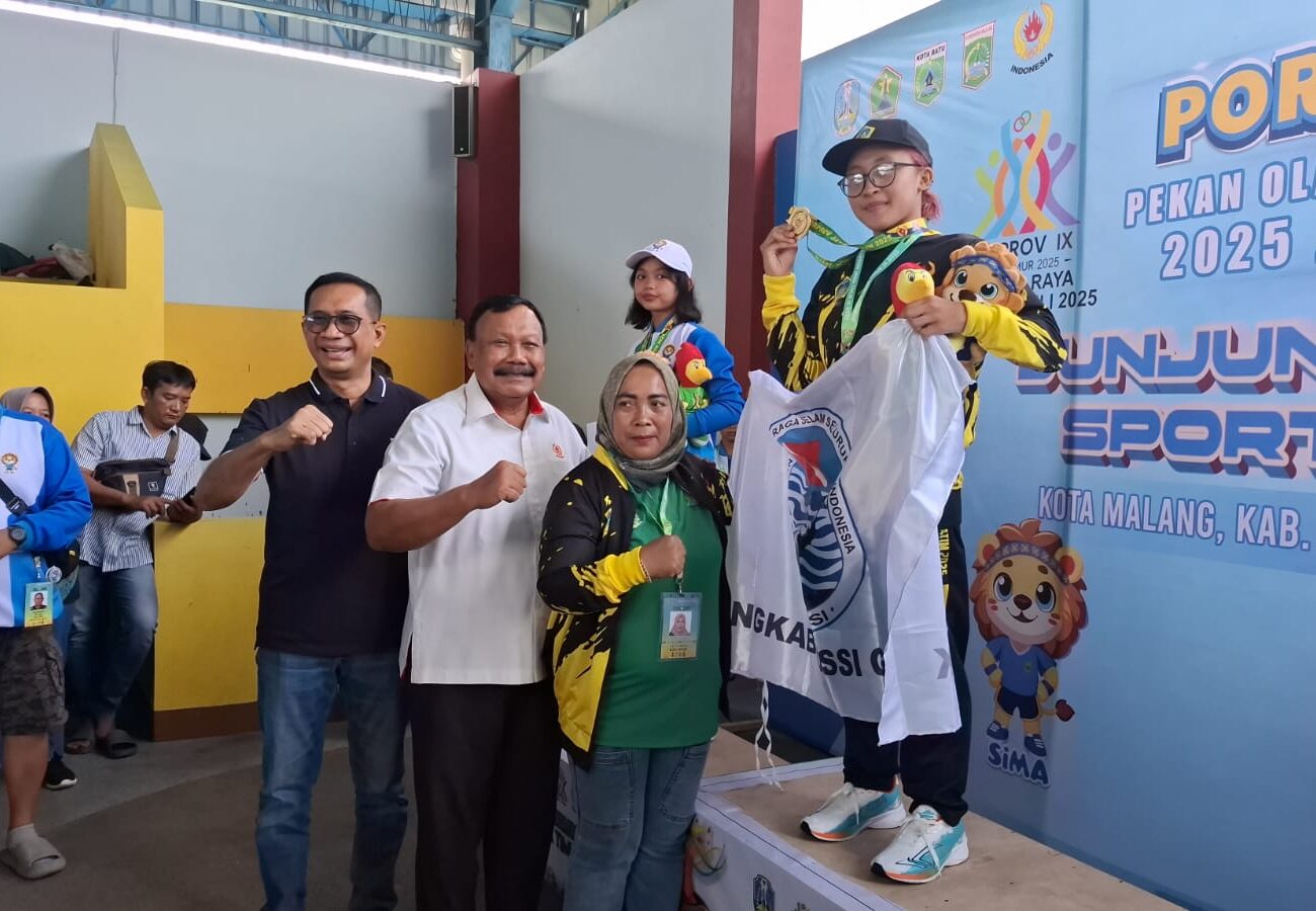 Sehari Pasca Pembukaan Porprov IX Jatim, Kontingen Kabupaten Gresik Tambah Lima Medali Emas