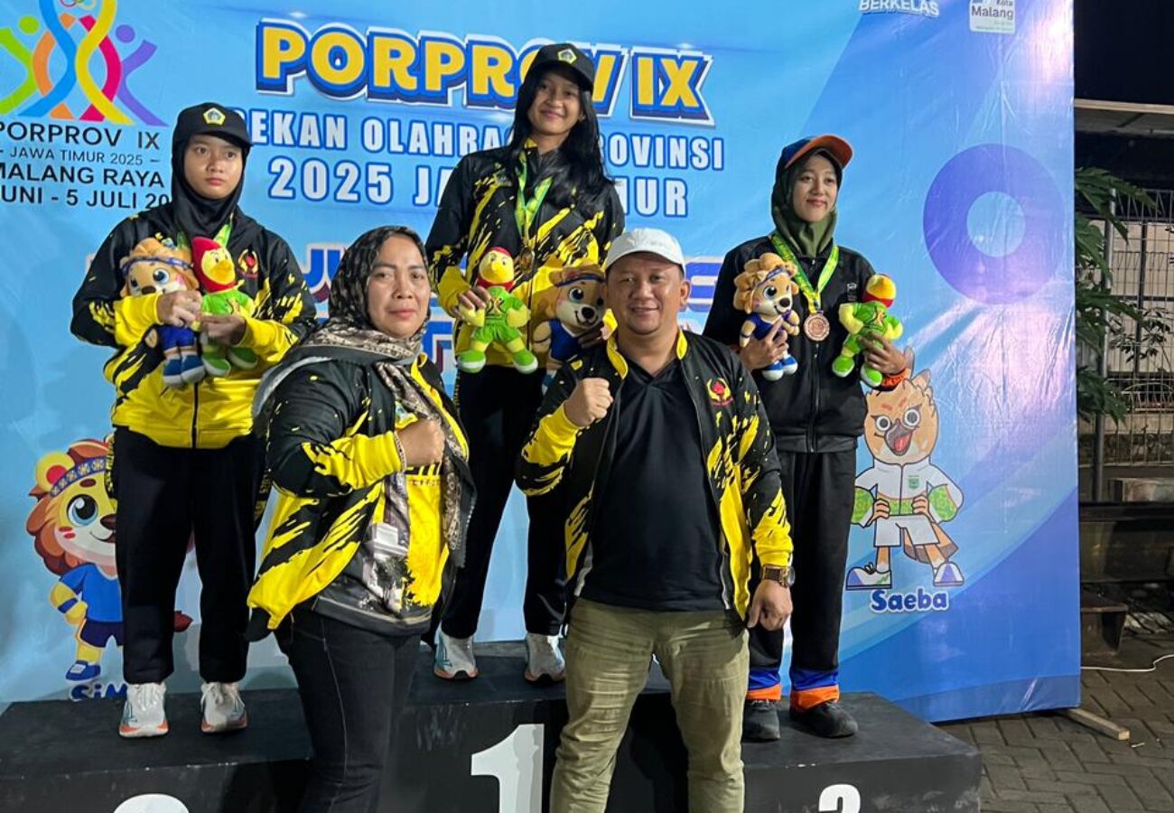 Cemerlang di Porprov IX Jatim, Atlet Panjat Tebing Gresik Mayra Azaila Nabila Raih Emas, Iinaas Nuur Ghoni Sabet Perak 