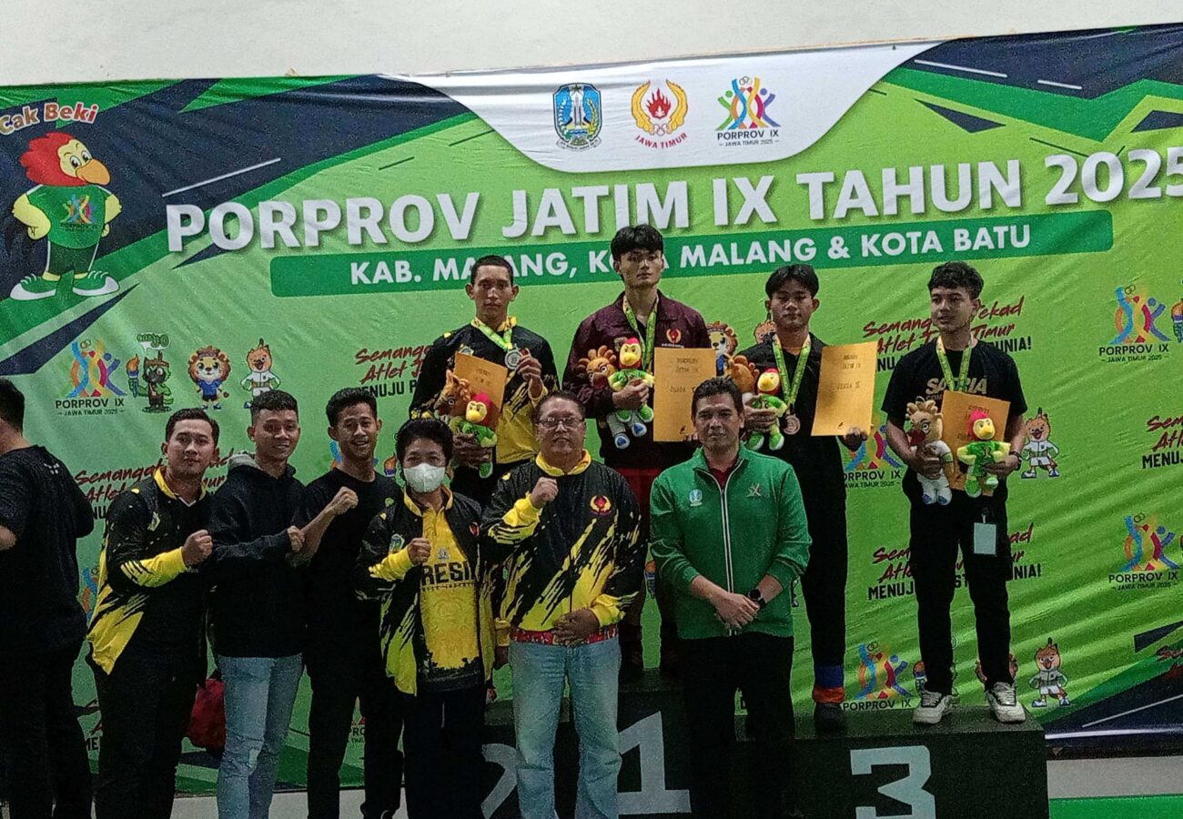 Tinju Gresik Tampil Luar biasa, Raih Medali Perak Pecah Rekor