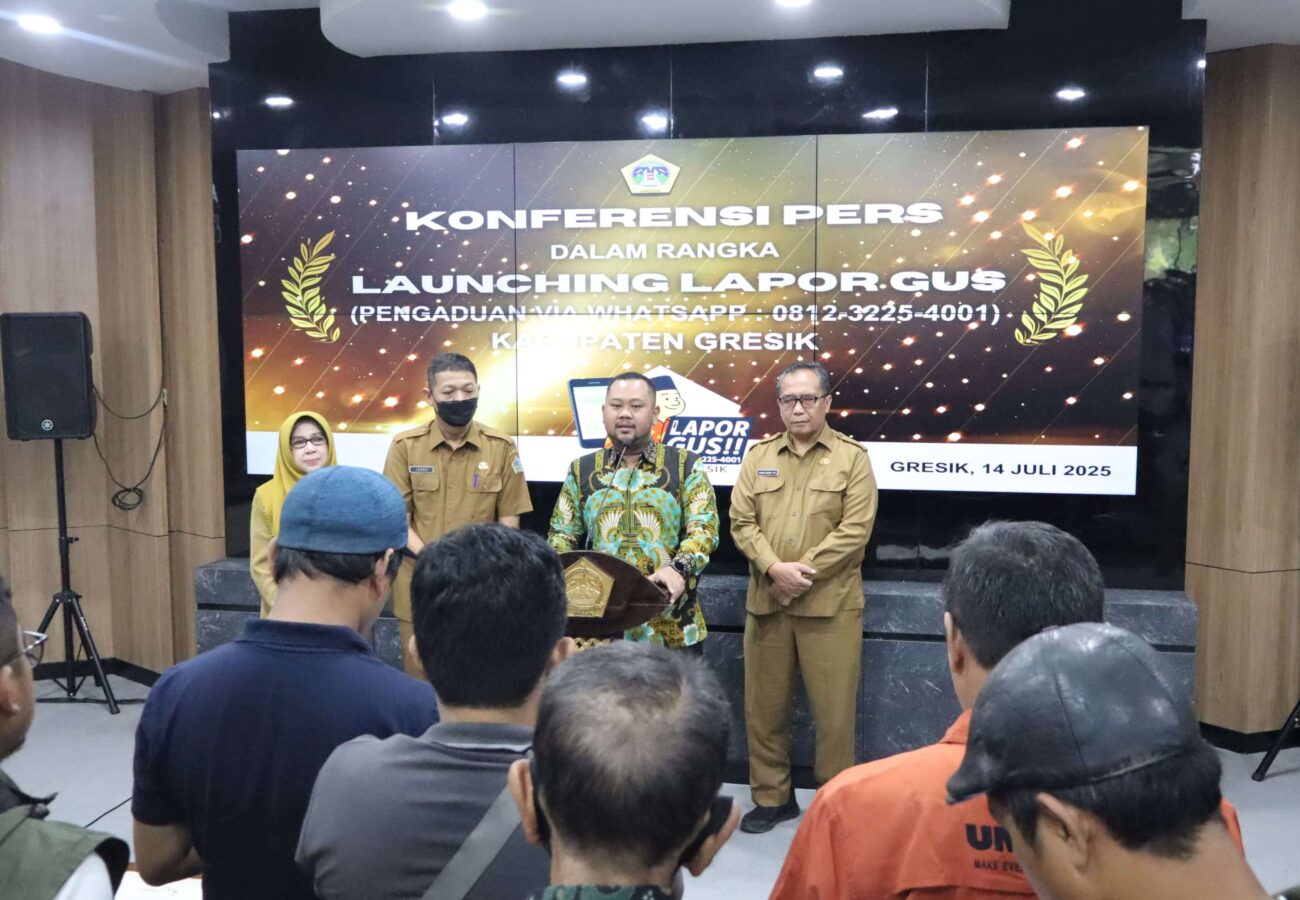 Catat Nomornya! Kini Lapor ke Pemkab Gresik Bisa Lewat WhatsApp