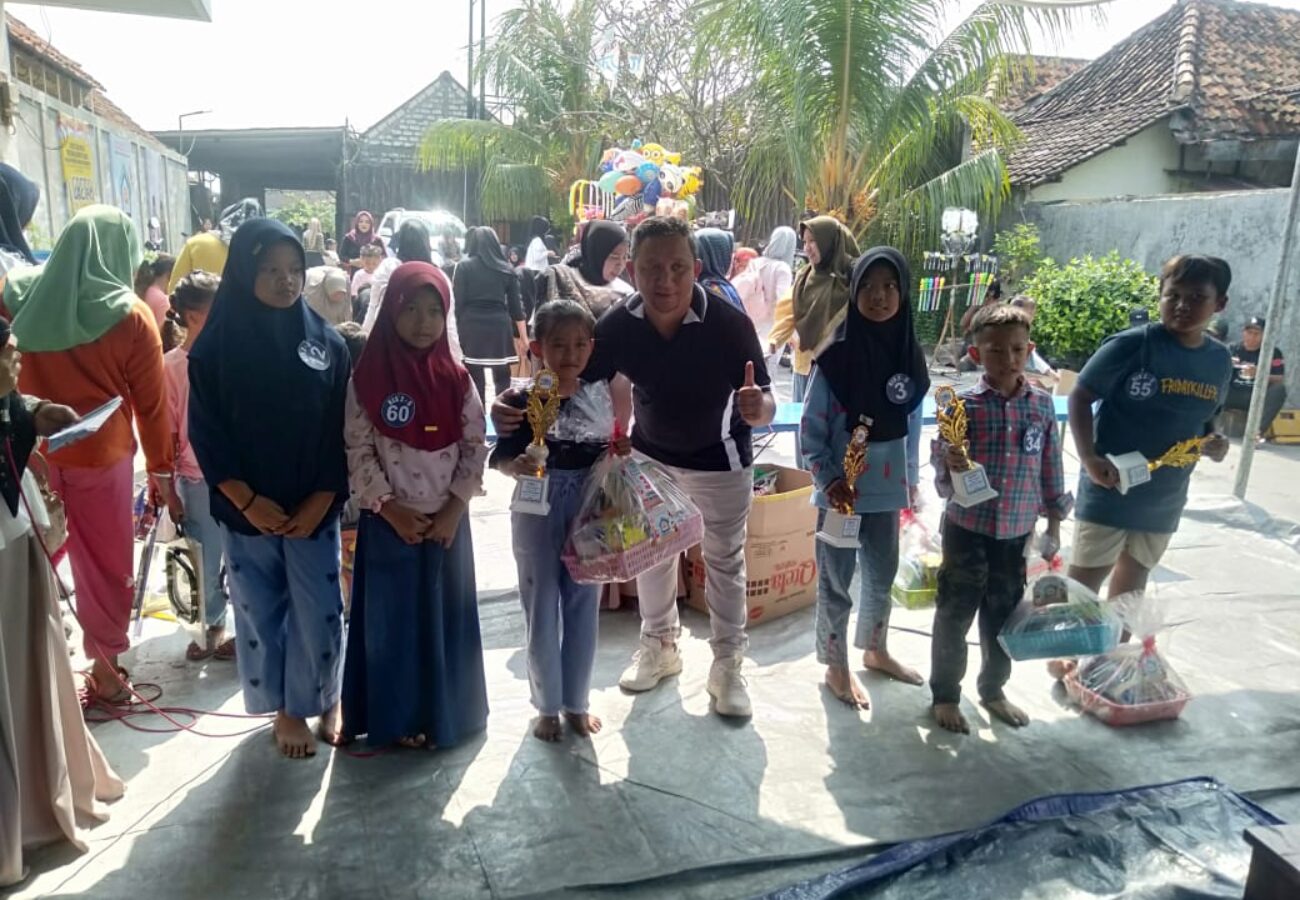 Senam Bersama dan Lomba Mewarnai “Dapatkan Sehatnya, Dapatkan Hadiahnya” Meriahkan Randupadangan