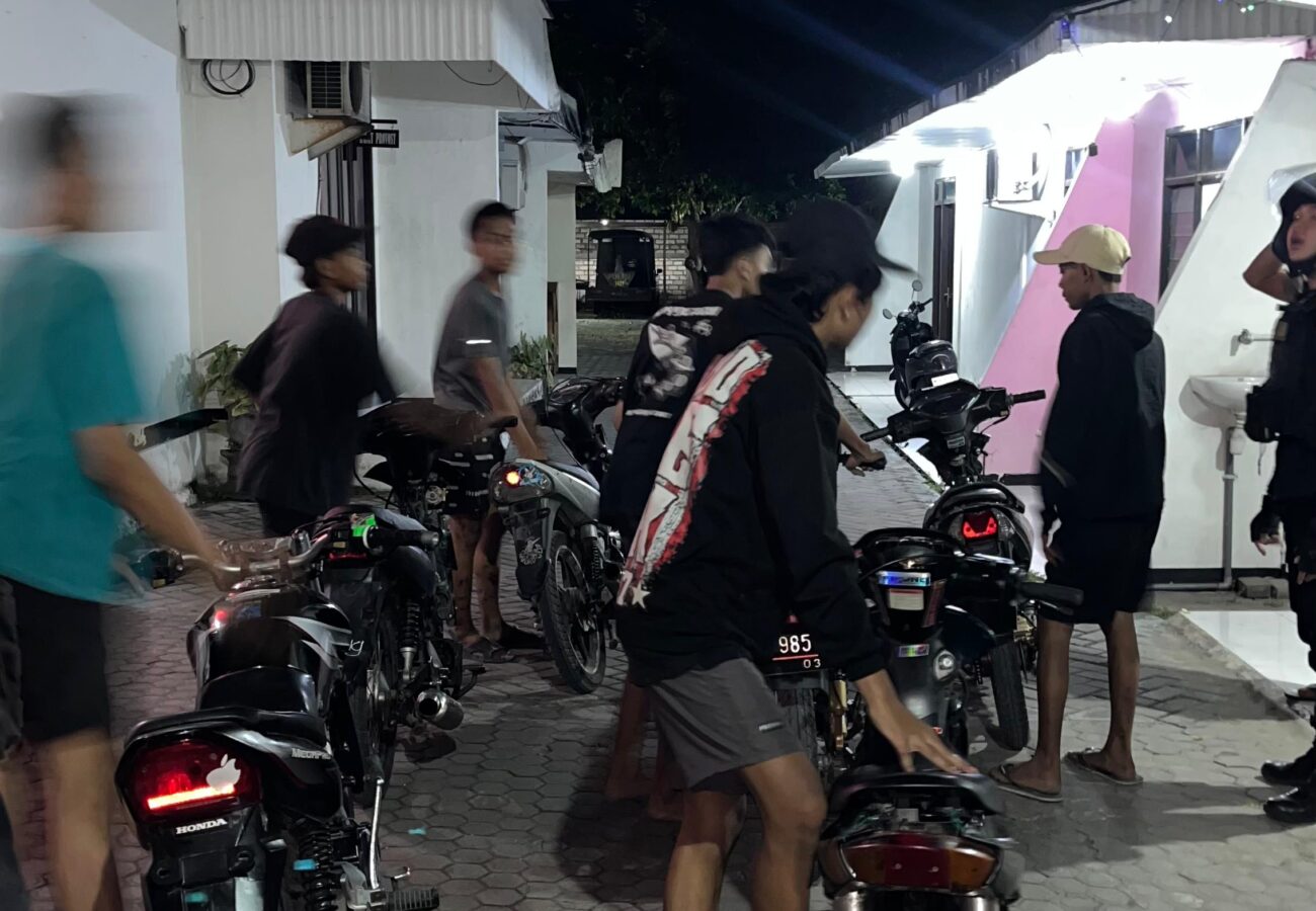 Respons Cepat Polres Gresik, Enam Remaja Balap Liar Diamankan Sat Samapta di Jalan Raya Bungah