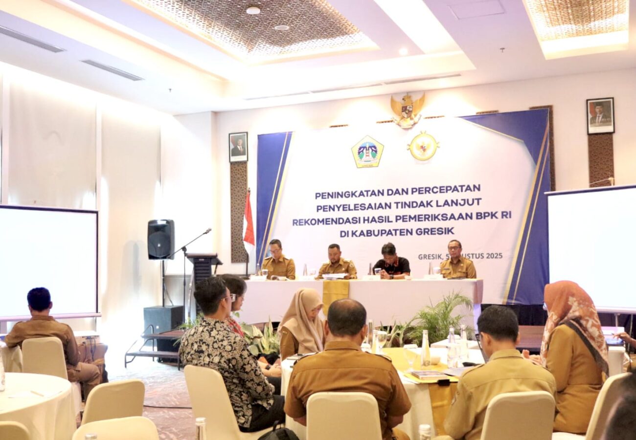 Pemkab Gresik Percepat Tindak Lanjut Rekomendasi BPK RI