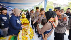 Kapolri Tinjau GPM Polda Banten, Telah Distribusikan 27 Ton Beras SPHP ke Masyarakat