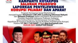 EMPAT ORMAS TABUH DAN LUNCURKAN “GONG RAKYAT MELAWAN KORUPSI” DI HARI SUMPAH PEMUDA 2025
