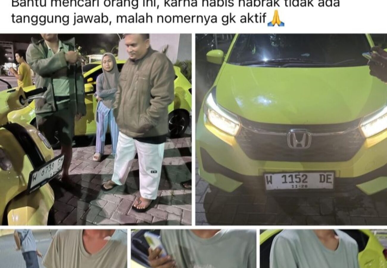 Kecelakaan Fazzio vs Honda Brio di Gresik Berbuntut Panjang, Pemilik Mobil Tempuh Jalur Hukum